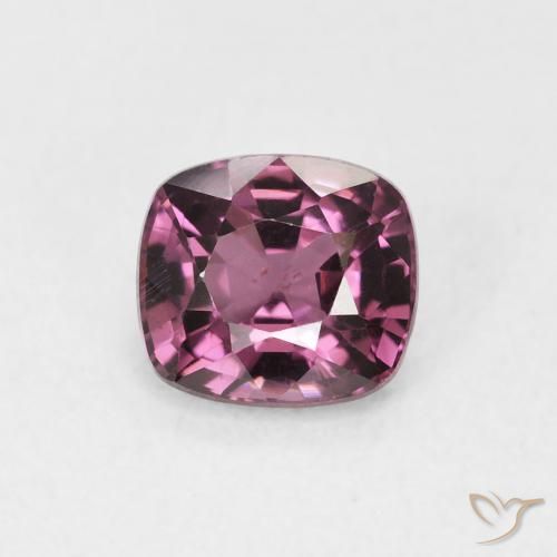 1.16ct 天然 ダークマゼンタピンク スピネル, クッション, VS