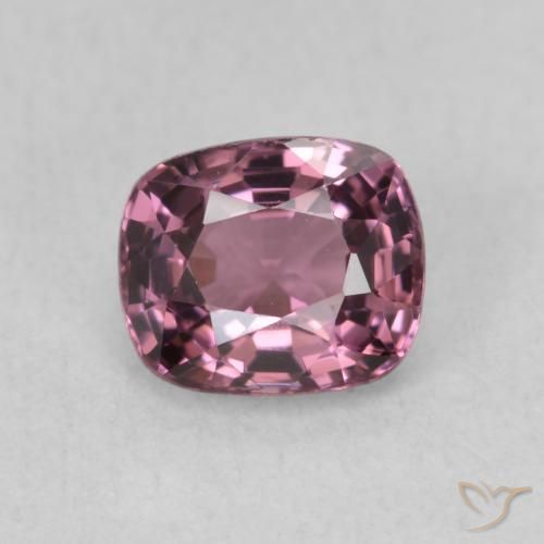1.05ct 天然 Medium Dark-Purple スピネル, クッション, VVS-VS