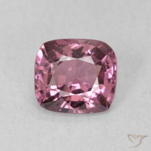 0.82ct 天然 ミディアムパープル スピネル, クッション, VS
