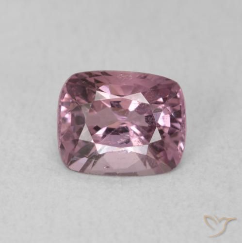 0.96ct 天然 ピンクがかったパープル スピネル, クッション, VS