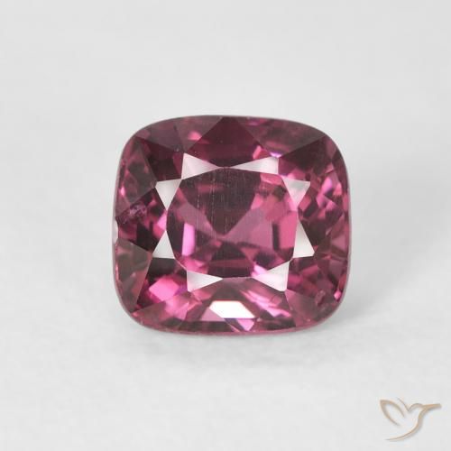 1.11ct 天然 濃いマゼンタ スピネル, クッション, VS