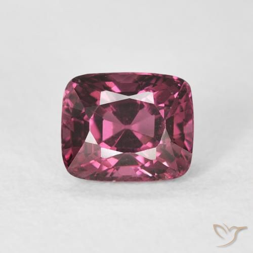 1.03ct 天然 ラズベリーレッド スピネル, クッション, VS