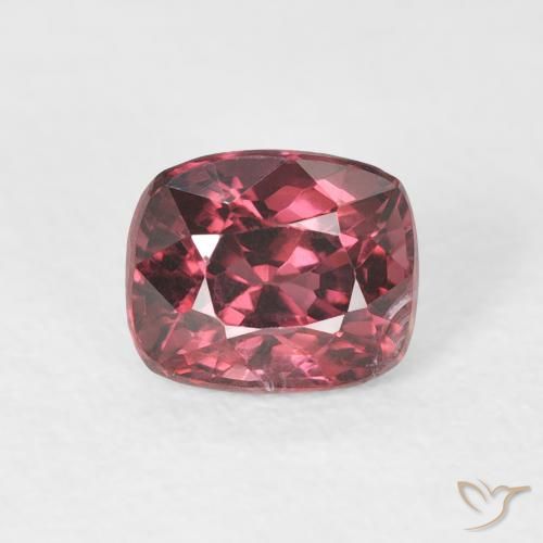 0.98ct 天然 ミディアムパープル スピネル, クッション, VS