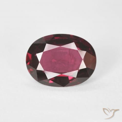 1.00ct 天然 ミディアムパープル スピネル, 楕円形, VS