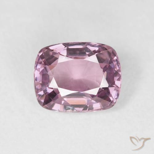 1.13ct 天然 ライトパープル スピネル, クッション, VS
