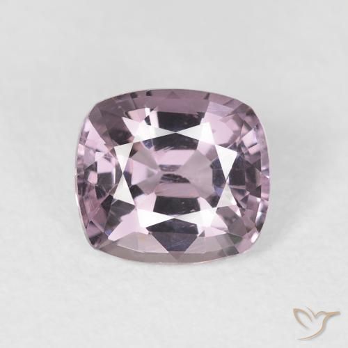 1.23ct 天然 ライトパープル スピネル, クッション, VS