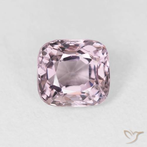 1.09ct 天然 ライトパープル スピネル, クッション, VVS-VS