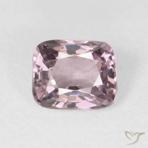 1.19ct 天然 ライトパープル スピネル, クッション, VS