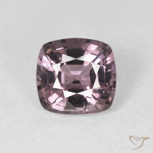 1.15ct 天然 ライトパープル スピネル, クッション, VS