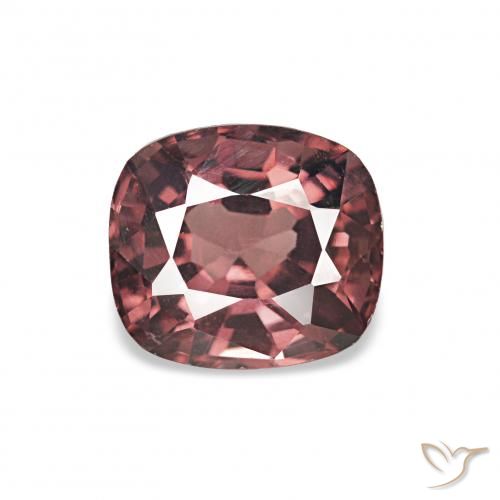1.00ct ディープレッド スピネル, クッション, VVS-VS