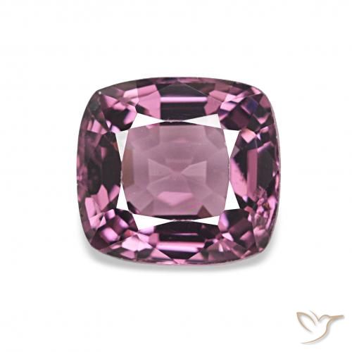 1.58ct 赤みがかったパープル スピネル, クッション, VVS-VS