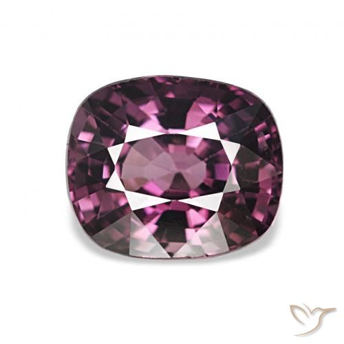 1.69ct 天然 ミディアムパープル スピネル, クッション, VVS-VS, Photo A