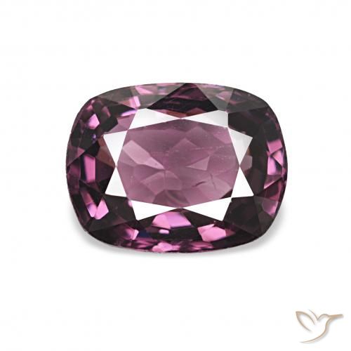 1.43ct ミディアムパープル スピネル, クッション, VVS-VS