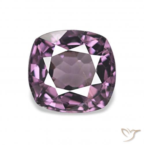 1.36ct ミディアムパープル スピネル, クッション, VVS-VS