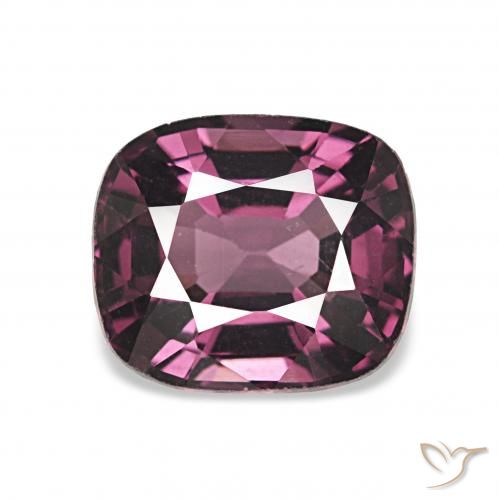 1.58ct 濃いパープルレッド スピネル, クッション, VVS