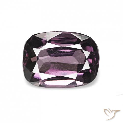 1.06ct Eggplant Purple スピネル, クッション, VS