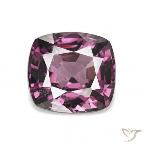 1.46ct ミディアムパープル スピネル, クッション, VS