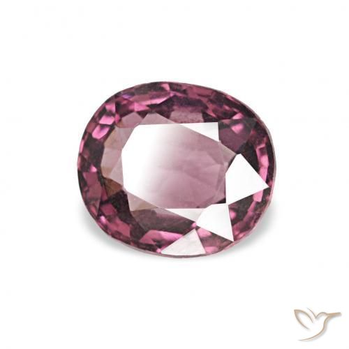 0.55カラットの天然ミディアムパープルスピネル、クッション、VVS-VS