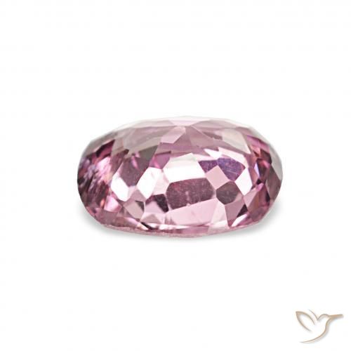 0.64カラットの天然ホットピンクスピネル、クッションカット、VS