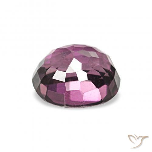 0.81カラットの天然ボイセンベリーパープルスピネル、オーバルカット、VVS-VS