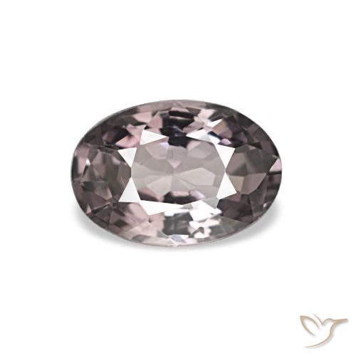 0.57ct Light Greyish Purple スピネル, 楕円形, VVS-VS