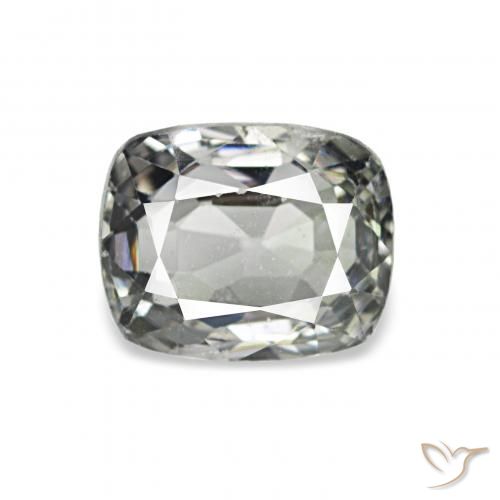 0.88ct ミディアムグレー スピネル, クッション, VVS-VS
