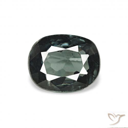 0.63ct ミディアムグリーン スピネル, クッション, VVS-VS