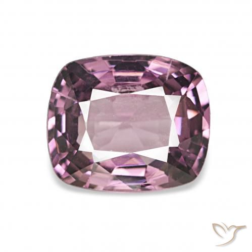 1.38ct ミディアムパープル スピネル, クッション, VVS