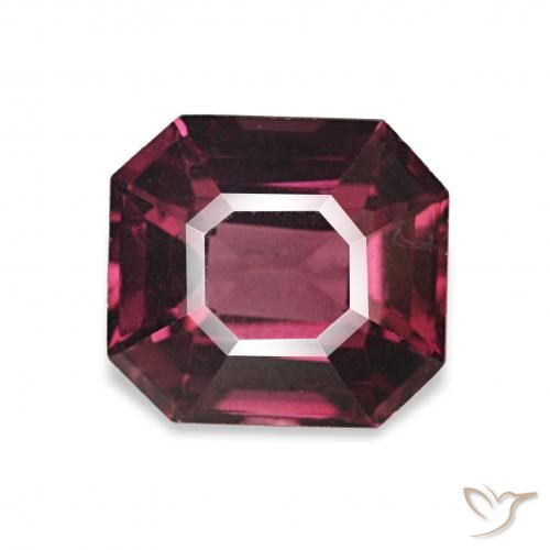 1.73ct ディープパープル スピネル, エメラルドカット, VVS