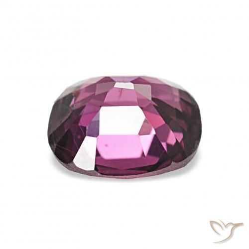 1.34カラットの天然ラズベリーレッドスピネル、クッションカット、VVS-VS