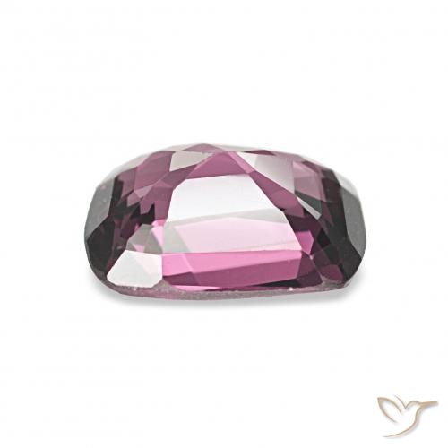 1.06カラットの天然ラズベリーレッドスピネル、クッションカット、VVS