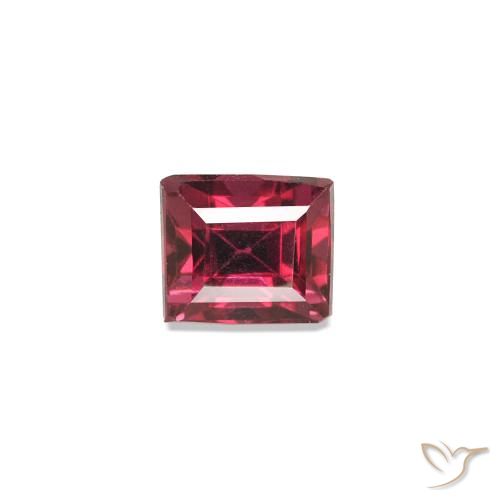 0.37ct 濃いクリムゾンレッド スピネル, バゲット, VVS