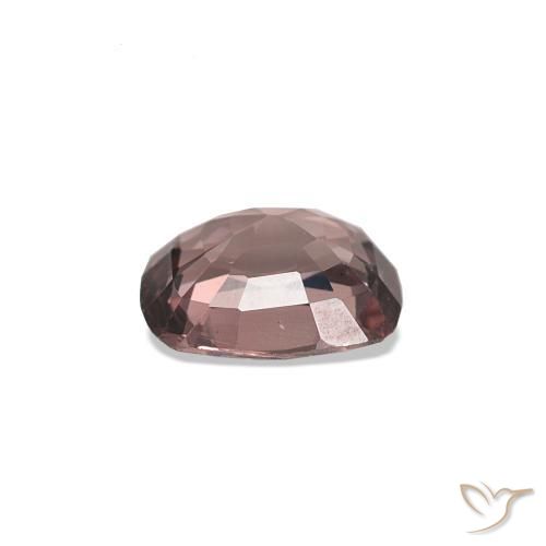 1.07カラットの天然ダークレッドスピネル、クッションカット、VS