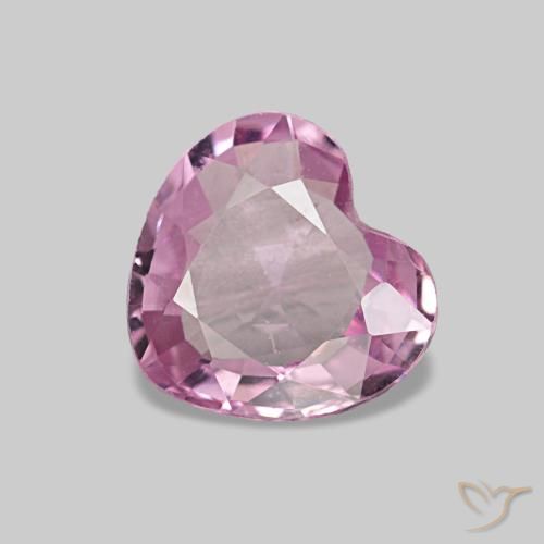 0.65ct ピンク スピネル, 心臓, VVS-VS