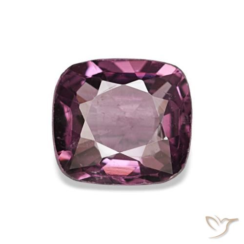 0.95ct パープル スピネル, クッション, VVS-VS