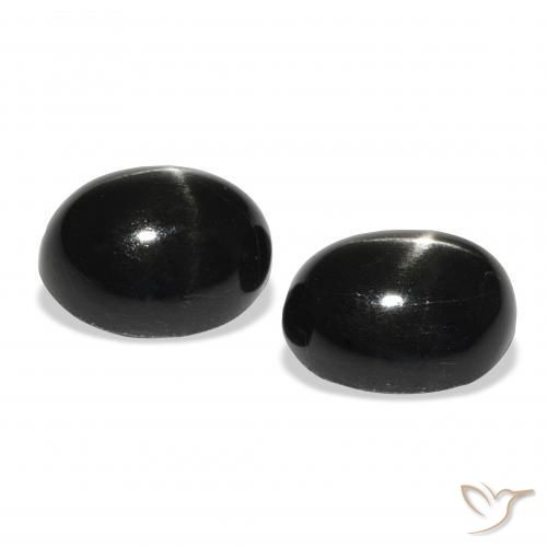 Shop natural 10.31ct ブラック スターディオプサイド gems, 楕円形, from インド at GemSelect. In stock, global shipping!