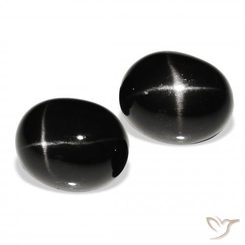 Shop natural 13.24ct ブラック スターディオプサイド gems, 楕円形, from インド at GemSelect. In stock, global shipping!