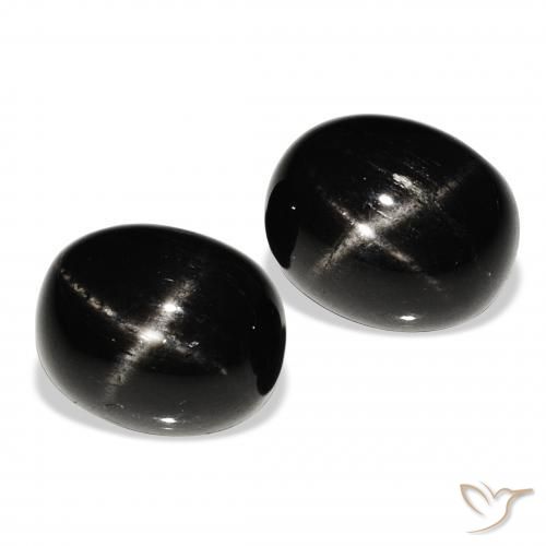 Shop natural 12.24ct ブラック スターディオプサイド gems, 楕円形, from インド at GemSelect. In stock, global shipping!