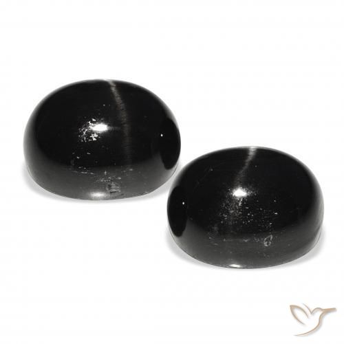 Shop natural 12.53ct ブラック スターディオプサイド gems, 楕円形, from インド at GemSelect. In stock, global shipping!