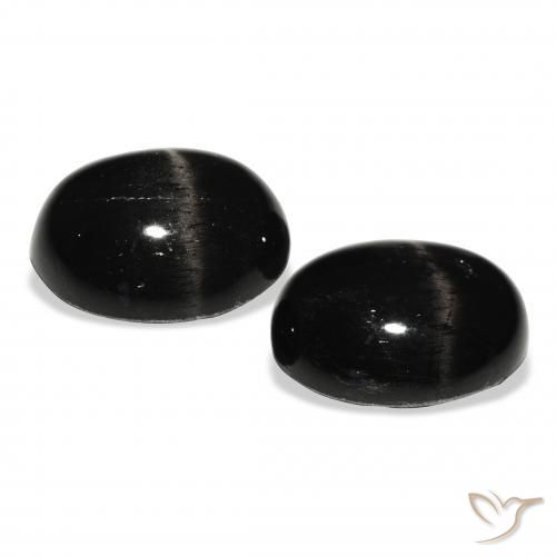 Shop natural 8.47ct ブラック スターディオプサイド gems, 楕円形, from インド at GemSelect. In stock, global shipping!