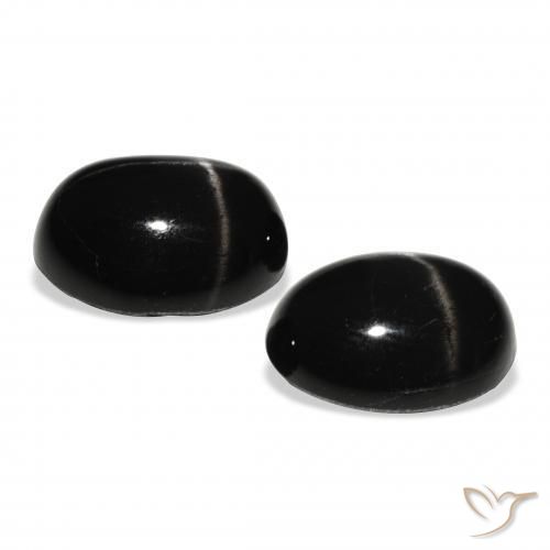 Shop natural 8.10ct ブラック スターディオプサイド gems, 楕円形, from インド at GemSelect. In stock, global shipping!