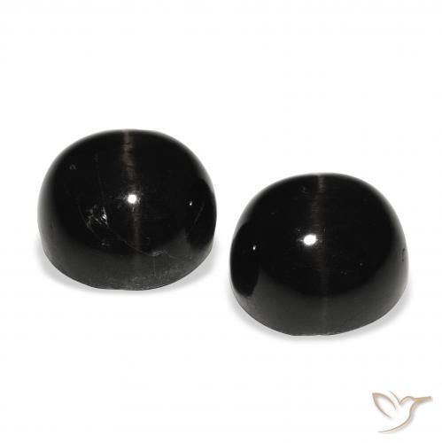 Shop natural 6.77ct ブラック スターディオプサイド gems, ラウンド, from インド at GemSelect. In stock, global shipping!