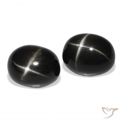 Shop natural 12.73ct ブラック スターディオプサイド gems, 楕円形, from インド at GemSelect. In stock, global shipping!