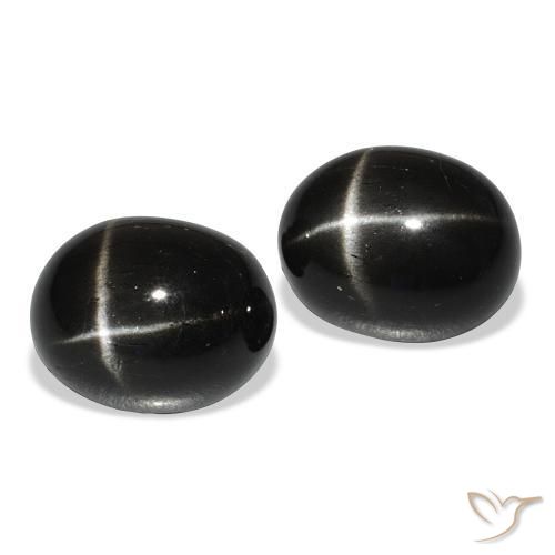 Shop natural 12.31ct ブラック スターディオプサイド gems, 楕円形, from インド at GemSelect. In stock, global shipping!