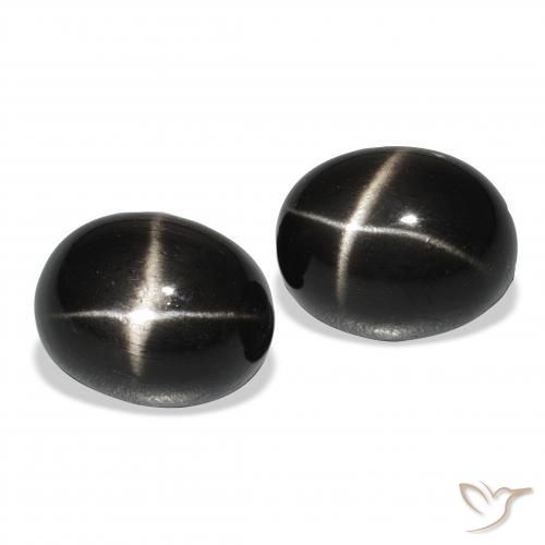 Shop natural 13.46ct ブラック スターディオプサイド gems, 楕円形, from インド at GemSelect. In stock, global shipping!