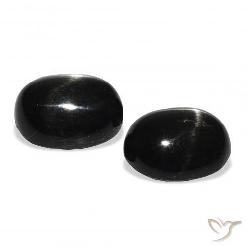 Shop natural 8.87ct ブラック スターディオプサイド gems, 楕円形, from インド at GemSelect. In stock, global shipping!