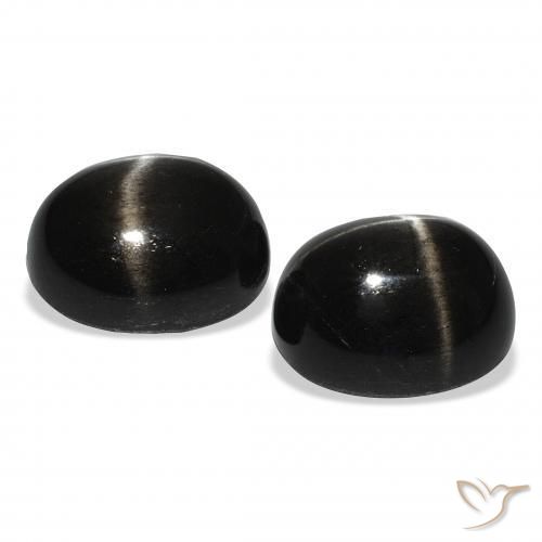 Shop natural 11.38ct ブラック スターディオプサイド gems, 楕円形, from インド at GemSelect. In stock, global shipping!