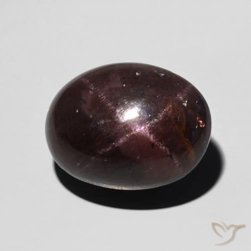 9.89ct 天然 マホガニーレッド スターガーネット, 楕円形, オペーク