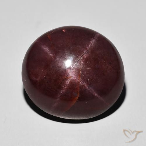 29.61ct 天然 マホガニーレッド スターガーネット, 楕円形, オペーク