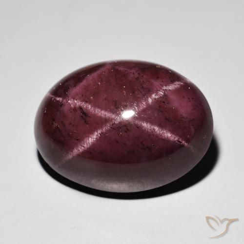 47.43ct 天然 マホガニーレッド スターガーネット, 楕円形, オペーク